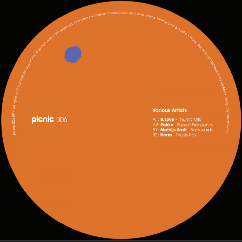 ( PICNIC 006 ) VARIOUS ARTISTS - PICNIC006 EP ( 12" ) Picnic Records