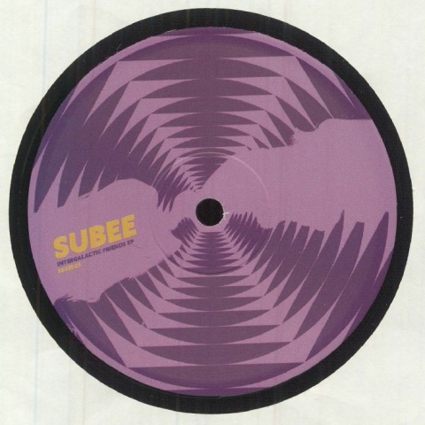 ( SBEE 005 ) AEROFUNK -  Intergalactic Friends EP (180 gram vinyl 12") Subee