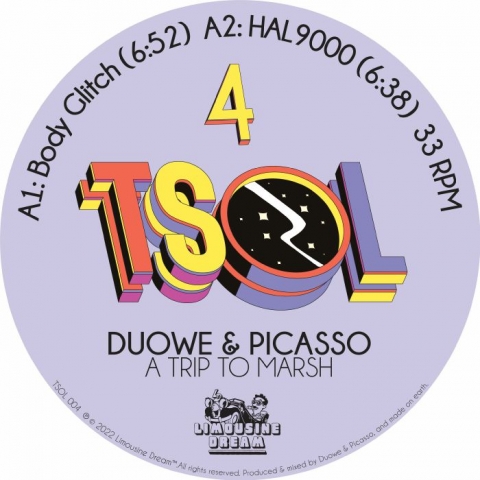 ( TSOL 004 ) DUOWE & PICASSO - A Trip To Marsh (12") Limousine Dream US