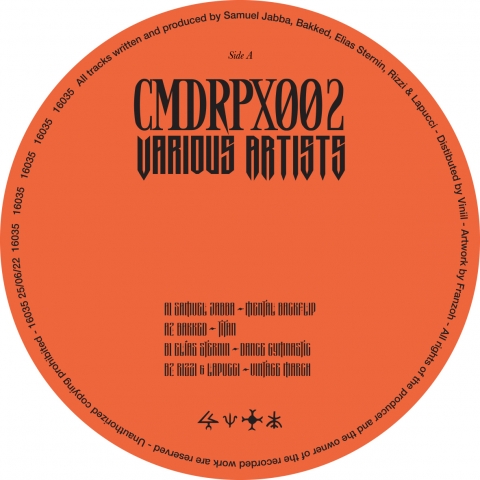( CMDRPX 002 ) VARIOUS ARTISTS - Cimedirapax 002 ( 12" vinyl ) Cimedirapax