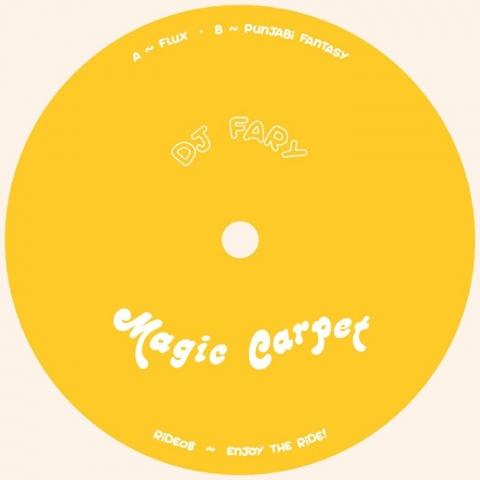 ( RIDE 08 ) DJ FARY - Flux EP (12") Magic Carpet Portugal