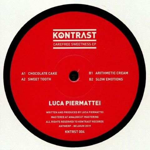 ( KNTRST 004 ) Luca PIERMATTEI - Carefree Sweetness EP (12") Kontrast Music