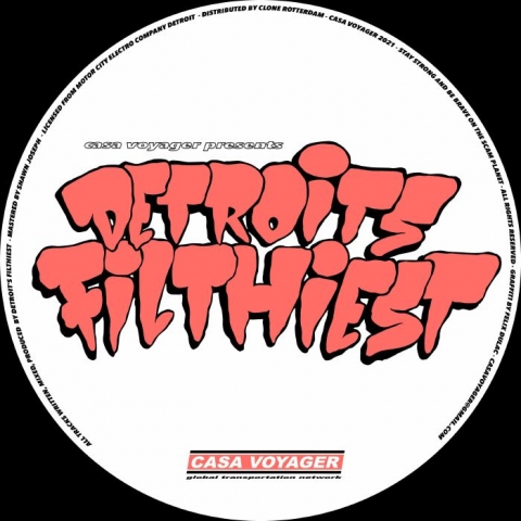 ( TWR 08 ) DETROIT FILTHIEST - Imitated Never Duplicated ( 12" vinyl ) Casa Voyager