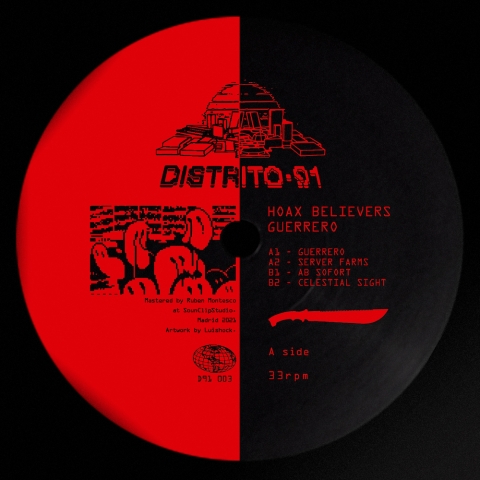 ( D91003 ) HOWAX BELIEVERS - Guerrero EP (12" vinyl ) DISTRITO 91